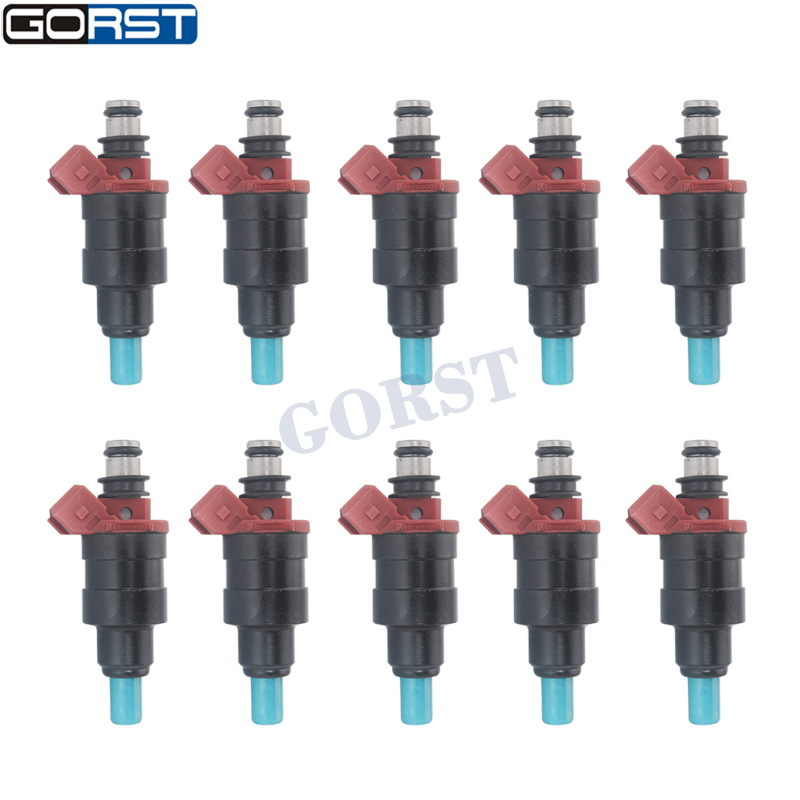 10Pcs Fuel Injector A46 000001 For Nissan RB20DET Skyline 180SX 200SX